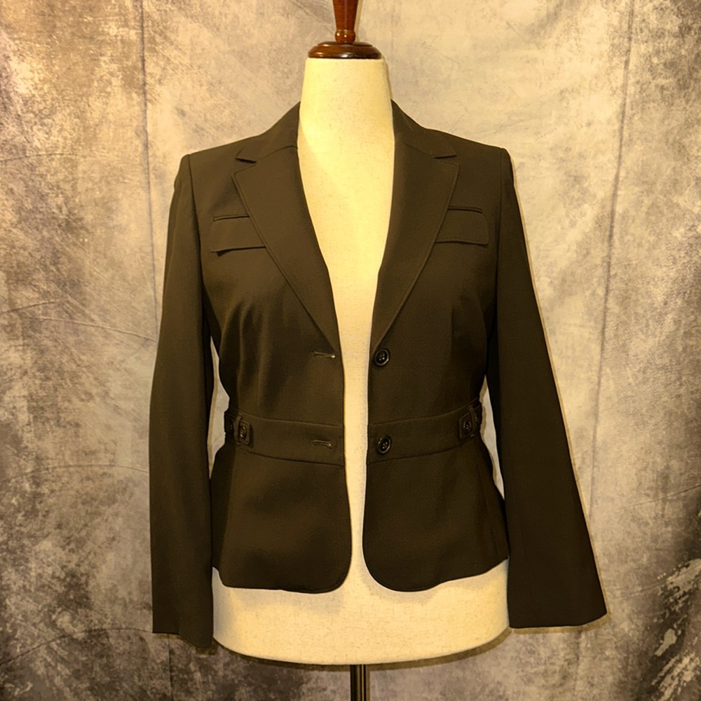LOFT Suit jacket, brown. 12P